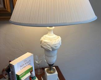 Solid Marble Table Lamp