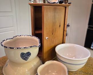 Vintage primitive style cupboard