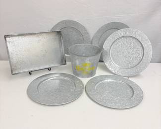 Galvanized Metal Decor