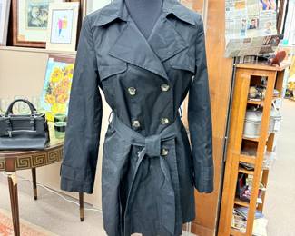 DKNY Double Breasted Rain Coat