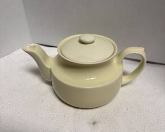 Coors Ceramic Cream Color Teapot with Lid