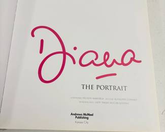 Diana The Portrait Coffee Table Book