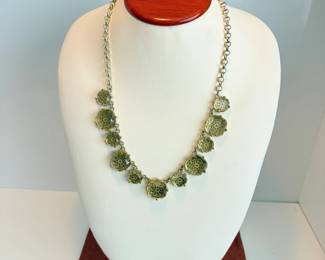Honeycomb Costume Necklace