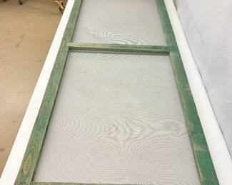 Wooden Screen Door