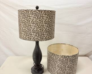 Leopard Print Lamp