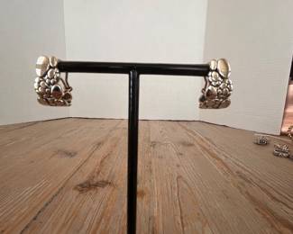 John Hardy Sterling Silver 'Kali" Earrings