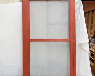Wooden Window Screen