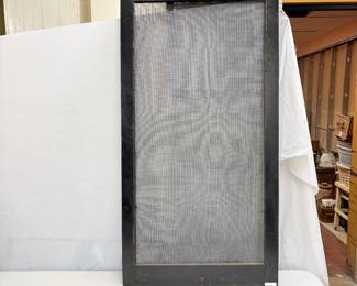 Wooden Window Screen