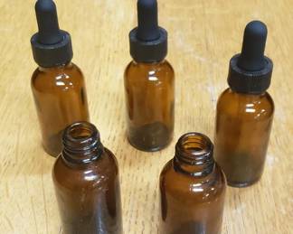 Miniature Bottles with Droppers