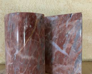 Marble Bookends 