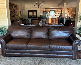 Leather couch