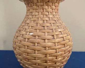 Martha "Basket-Weave" Ceramic Vase