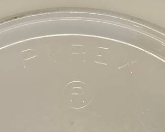 Pyrex Hamilton Beach Ribbed Milk Glass Mixing Bowls