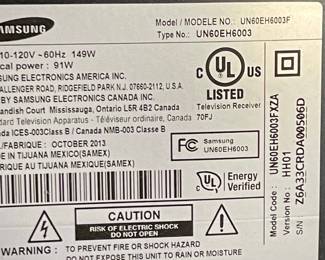 Samsung UN60EH6003 60-inch LED HDTV