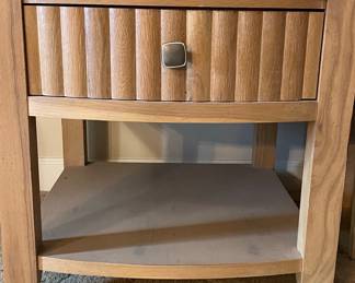 Broyhill Furniture Fluted Front Nightstand