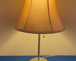 Modern Brushed Metal Table Lamp