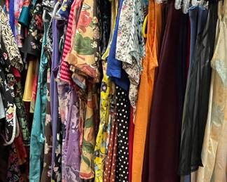 Assorted Women's Vintage and Modern Clothing Collection