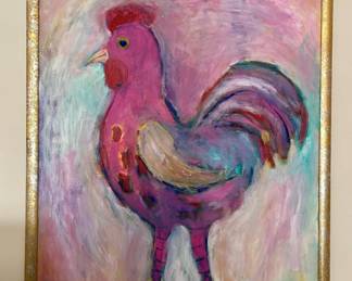 Painting Rooster