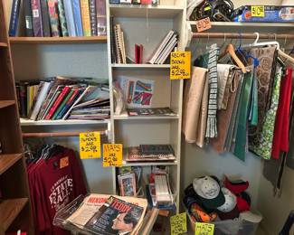 Books, Collectables, Hats and Clothes