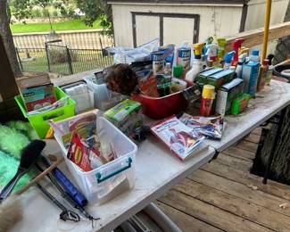 Cleaners, Chemicals and Clean up Items