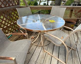 Outside Table and Chairs