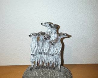 Meerkat Mob Figurine by Aus-Ben Studios (Smithsonian)