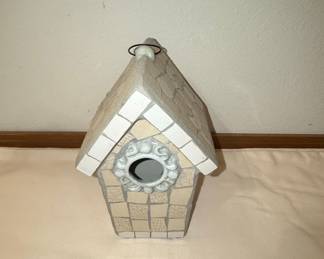 Maxcera Mosaic Tile Birdhouse