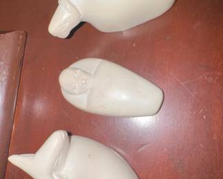 Natural Soapstone Nativity Set