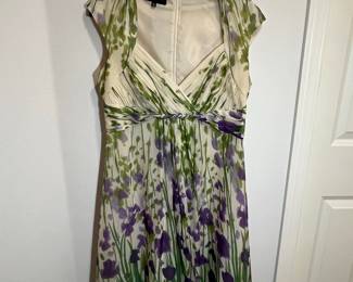 Jennifer Lopez Floral Print Dress