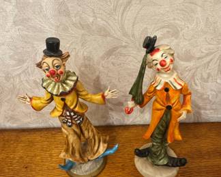 Fontanini Depose Clown Figurines