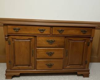 Tell City Young Republic Hard Rock Maple Buffet/Sideboard