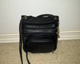 Montana West Multi-Pocket Leather Crossbody Bag
