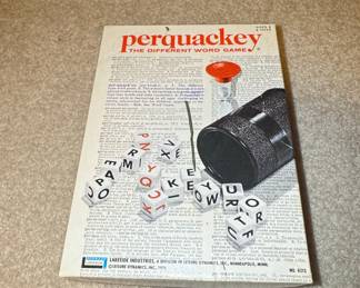 Perquackey: The Different Word Game (1976 Edition)