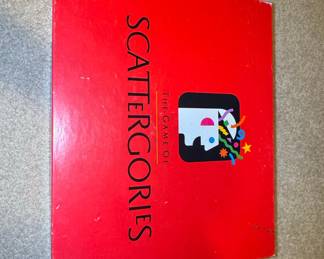 The Game of Scattergories Board Game (1988 Edition)