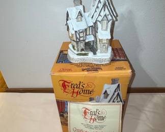 David Winter Cottages 'Fred's Home' Christmas Special 1991