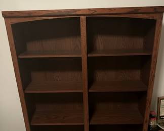 Oak Mission Style Bookcase