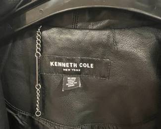 Kenneth Cole New York Women's Faux Leather Jacket