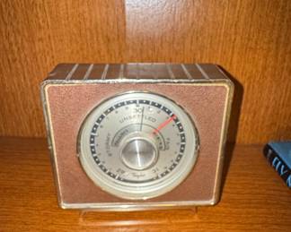 Taylor Mid-Century Aneroid Barometer