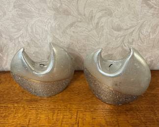 Modern Crescent Moon Shaped Decorative Candle Holders
