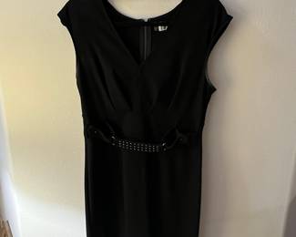 Jennifer Lopez Studded Waist Sheath Dress
