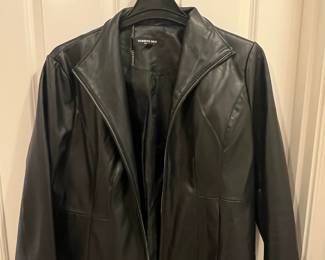 Kenneth Cole New York Women's Faux Leather Jacket