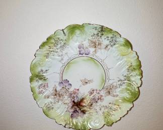 R.S. Prussia Hand-Painted Porcelain Plate