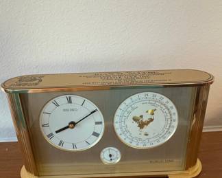 Seiko World Time Desk Clock (Nestle Corporate Award)