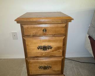 Three-Drawer Nightstand