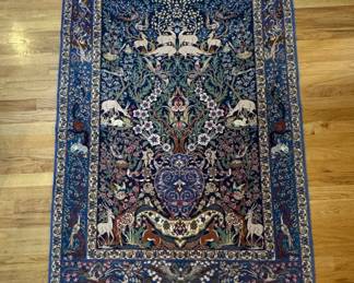 Persian Tree of Life Pictorial Rug