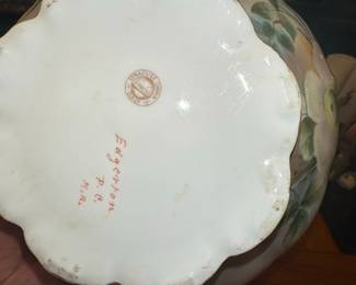 Syracuse China Edgerton Pattern Hand-Painted Bowl