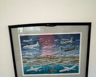 U.S. Air Force Cargo/Transport Airplanes Aviation Poster