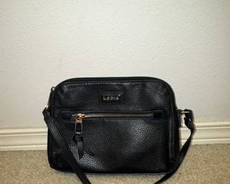 Lodis Charlotte Pebble Grain Leather Crossbody Bag