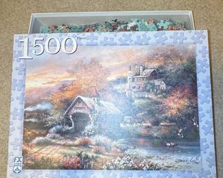FX Schmid 1500-Piece Jigsaw Puzzle by James Lee - Old Mill Creek