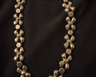 Vintage Crown Trifari Four Leaf Clover Necklace